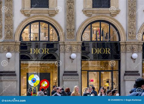 standing in front of dior store milan|DIOR .